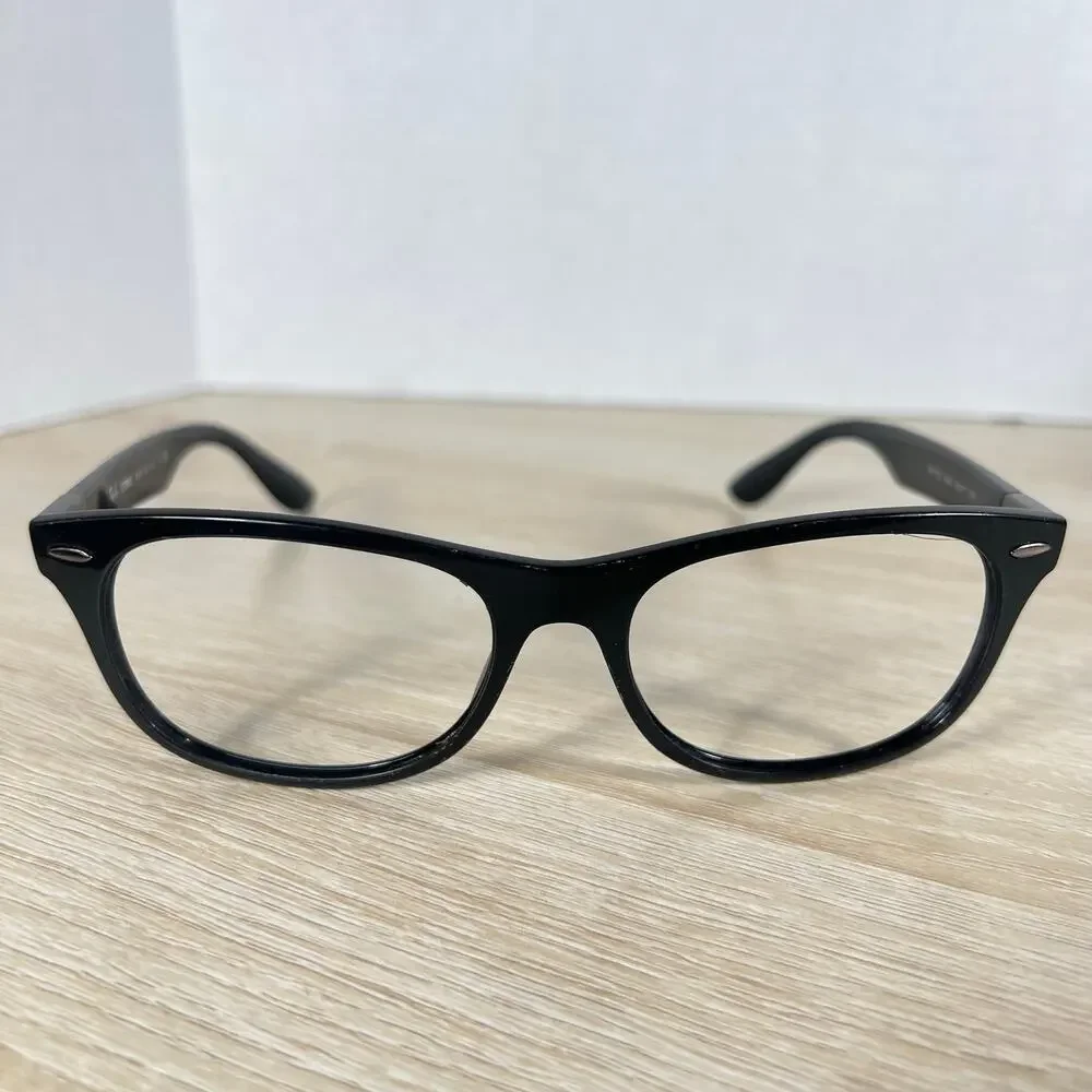 Ray-Ban RB7032 5206 LiteForce Sunglasses Black DAMAGED 55-17-150 Italy